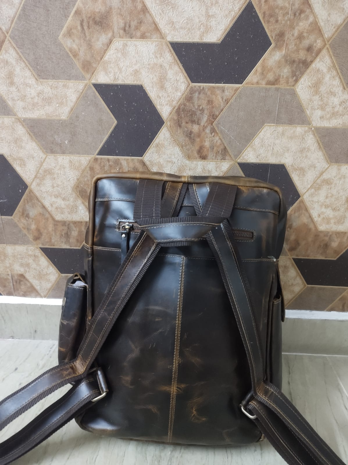 Delaware Leather Backpack