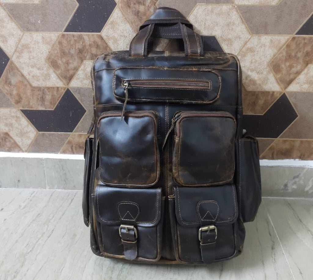 Delaware Leather Backpack
