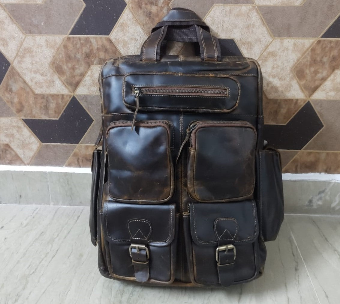 Delaware Leather Backpack