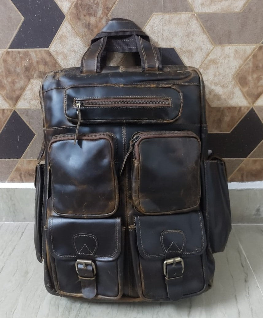 Delaware Leather Backpack
