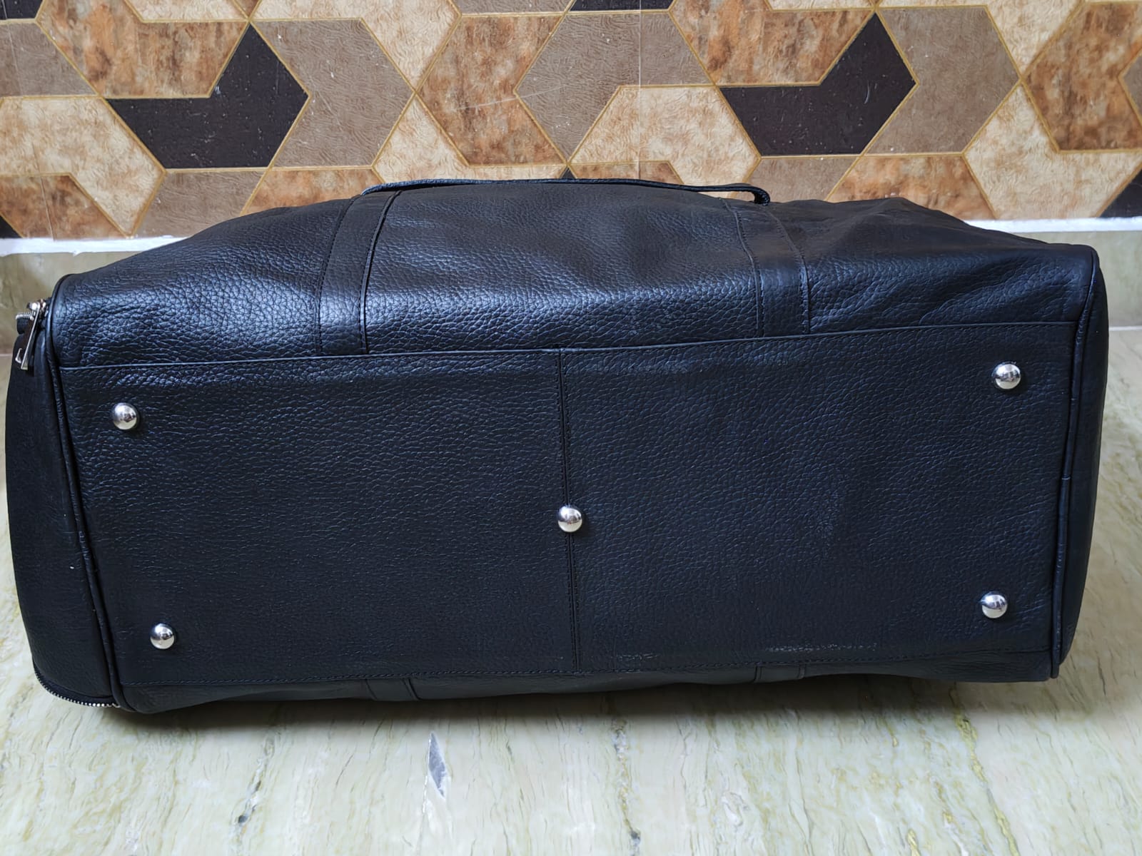 Las Vegas Leather Duffel Bag
