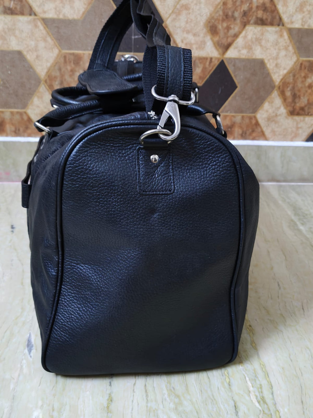 Las Vegas Leather Duffel Bag