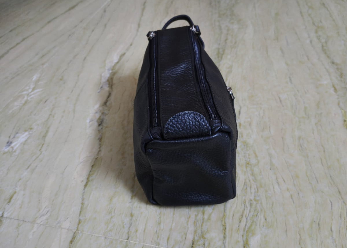 Windsor Leather Travel Toiletry Bag