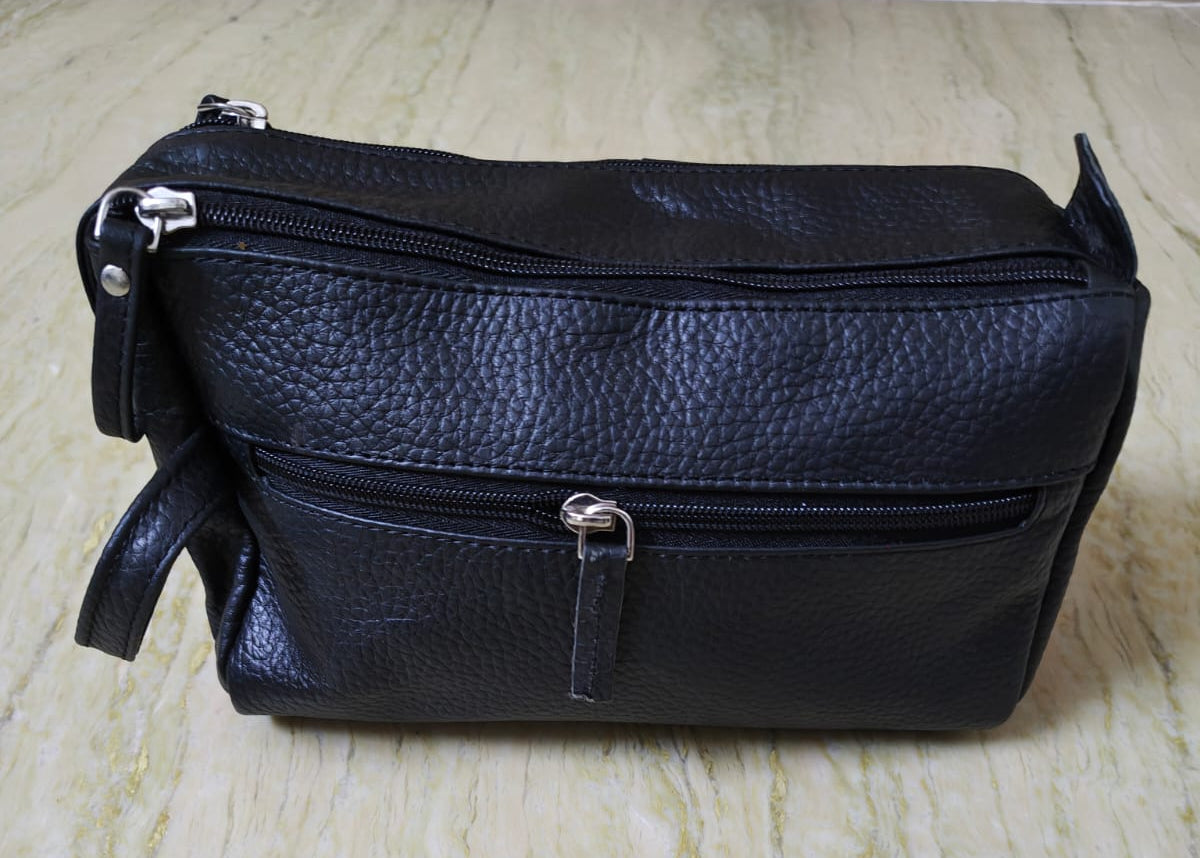 Windsor Leather Travel Toiletry Bag