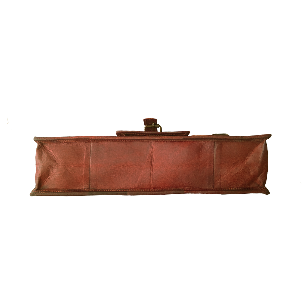 Denver Leather Briefcase Bag