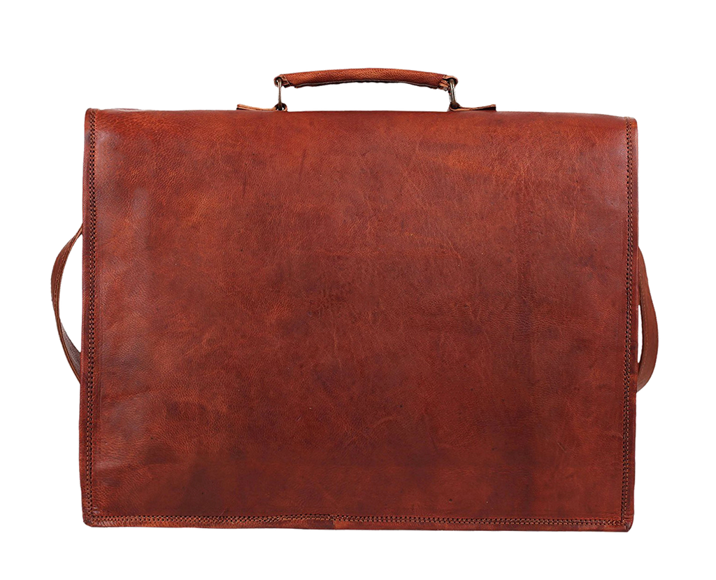 Denver Leather Briefcase Bag
