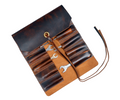 Leather Tool Roll Up Pouch Wrench Roll Chisel Bag