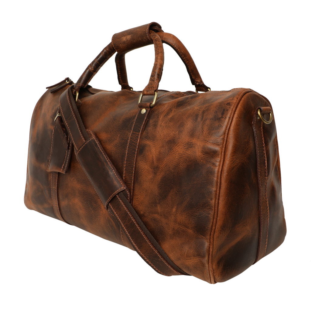 Portland Leather Travel Duffel Bag
