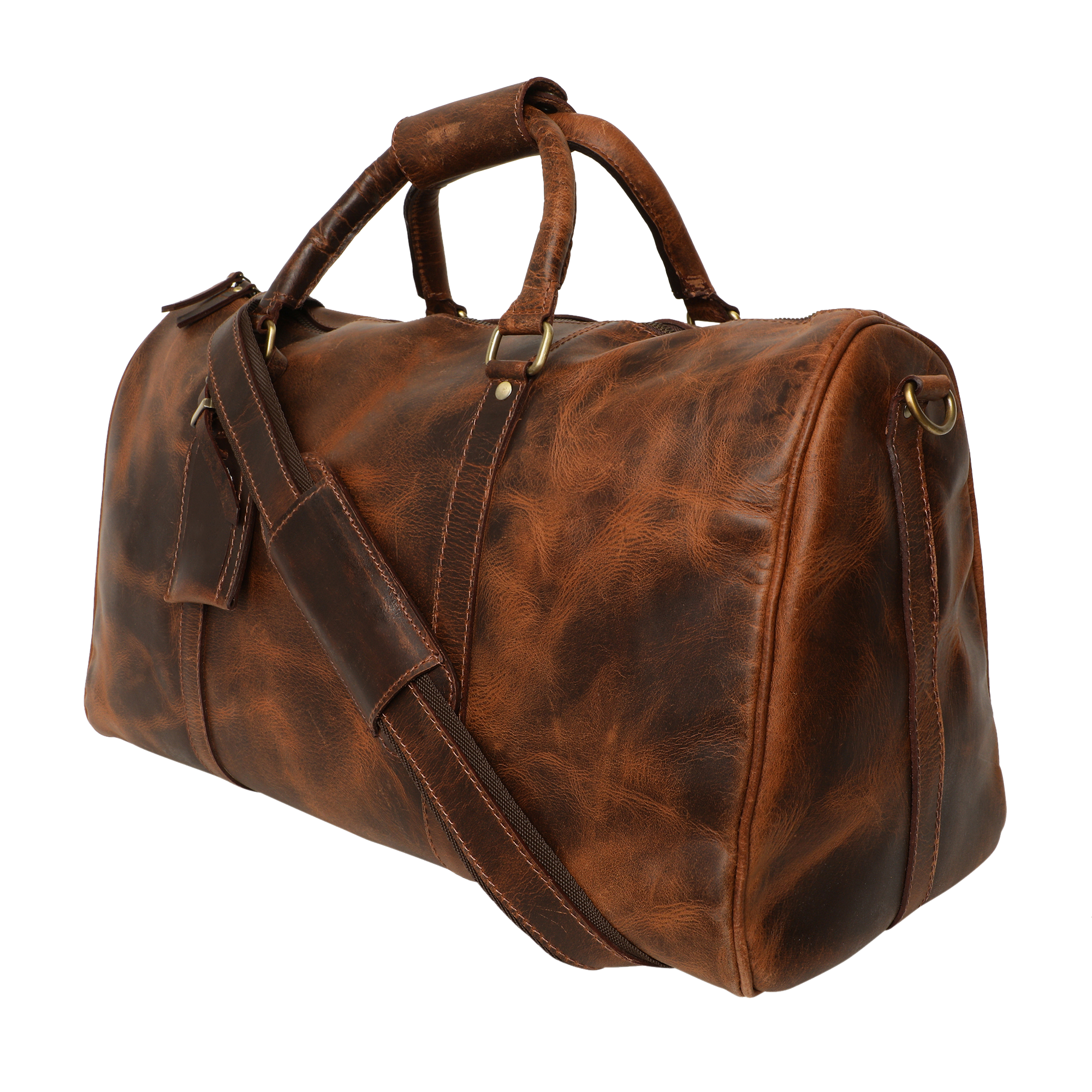 Portland Leather Travel Duffel Bag
