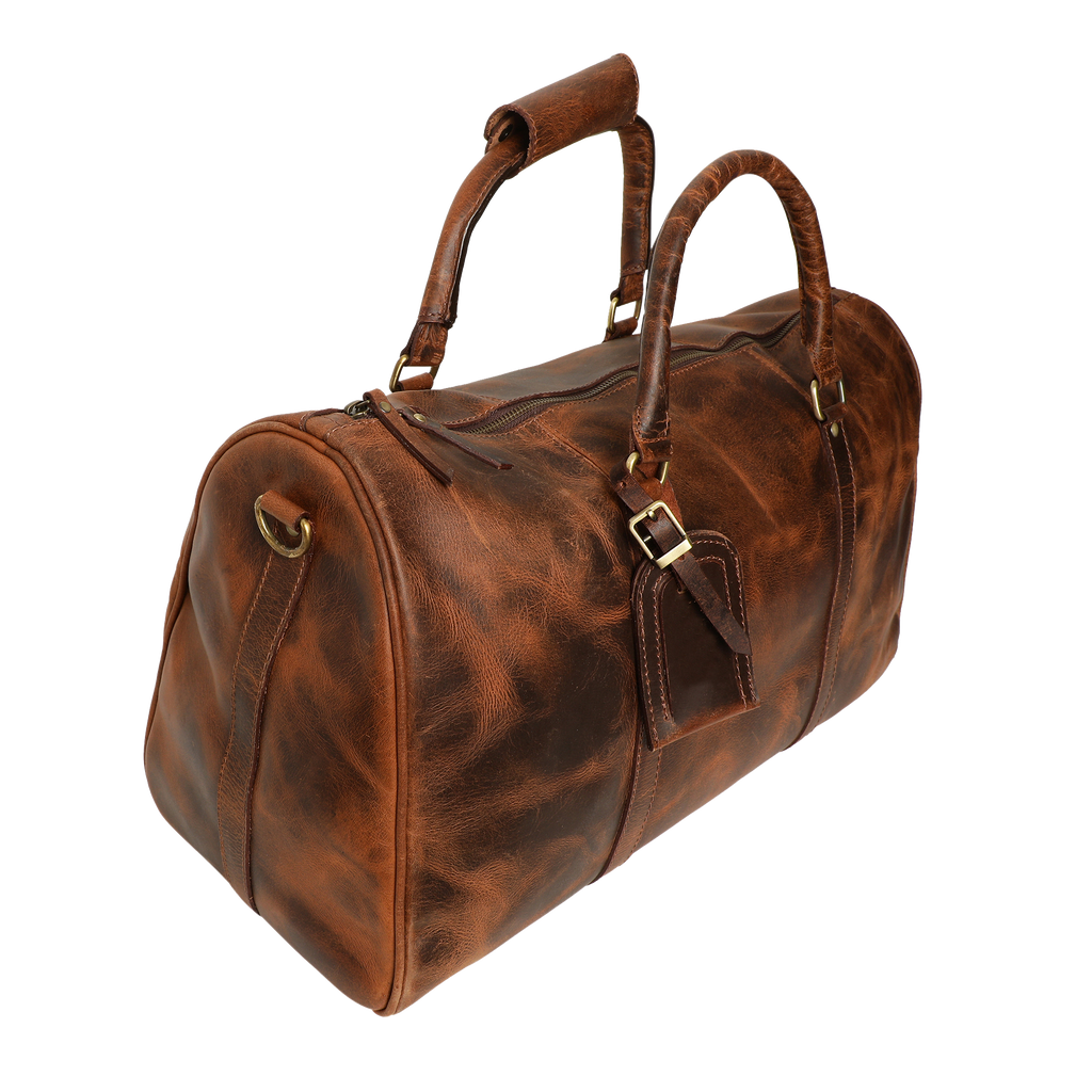 Portland Leather Travel Duffel Bag