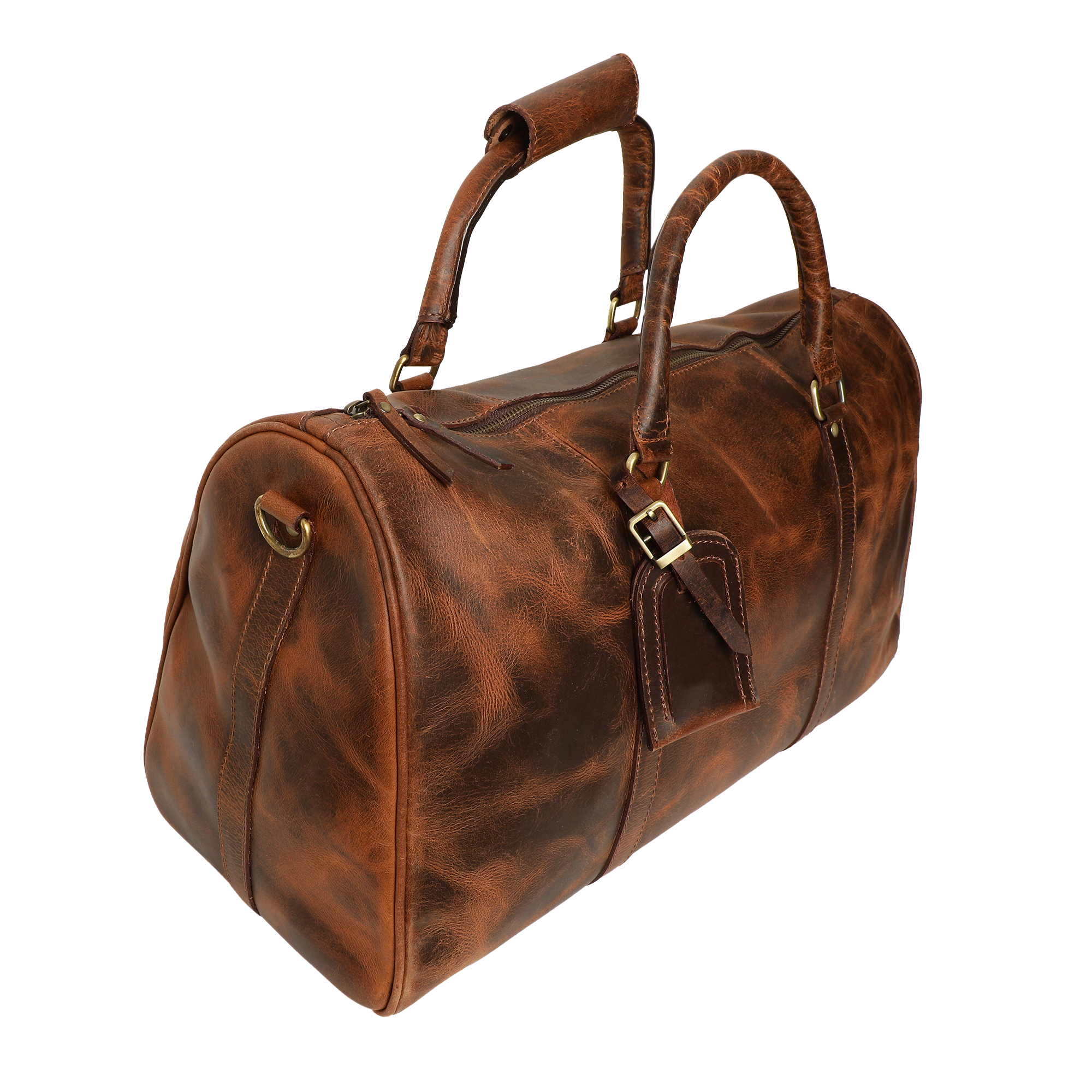 Portland Leather Travel Duffel Bag