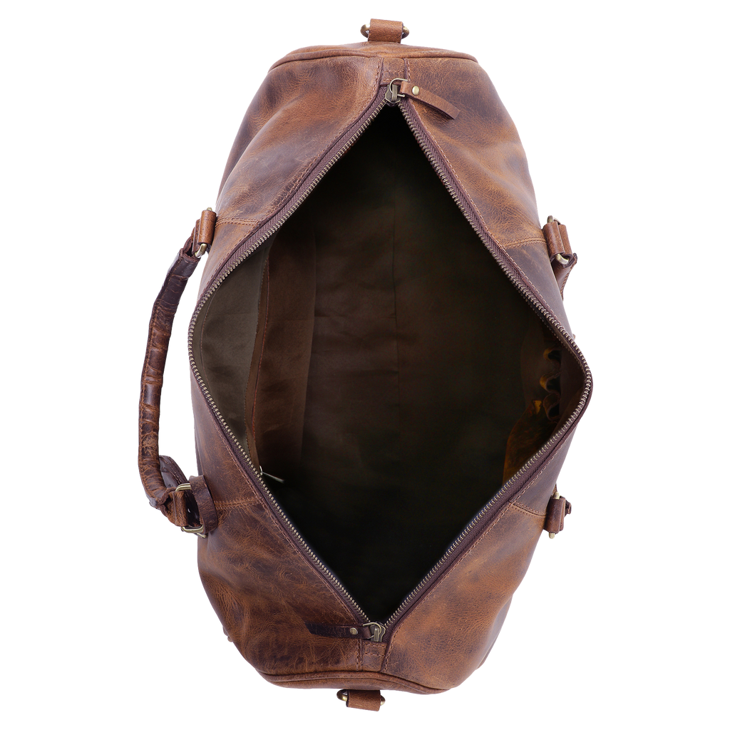 Portland Leather Travel Duffel Bag
