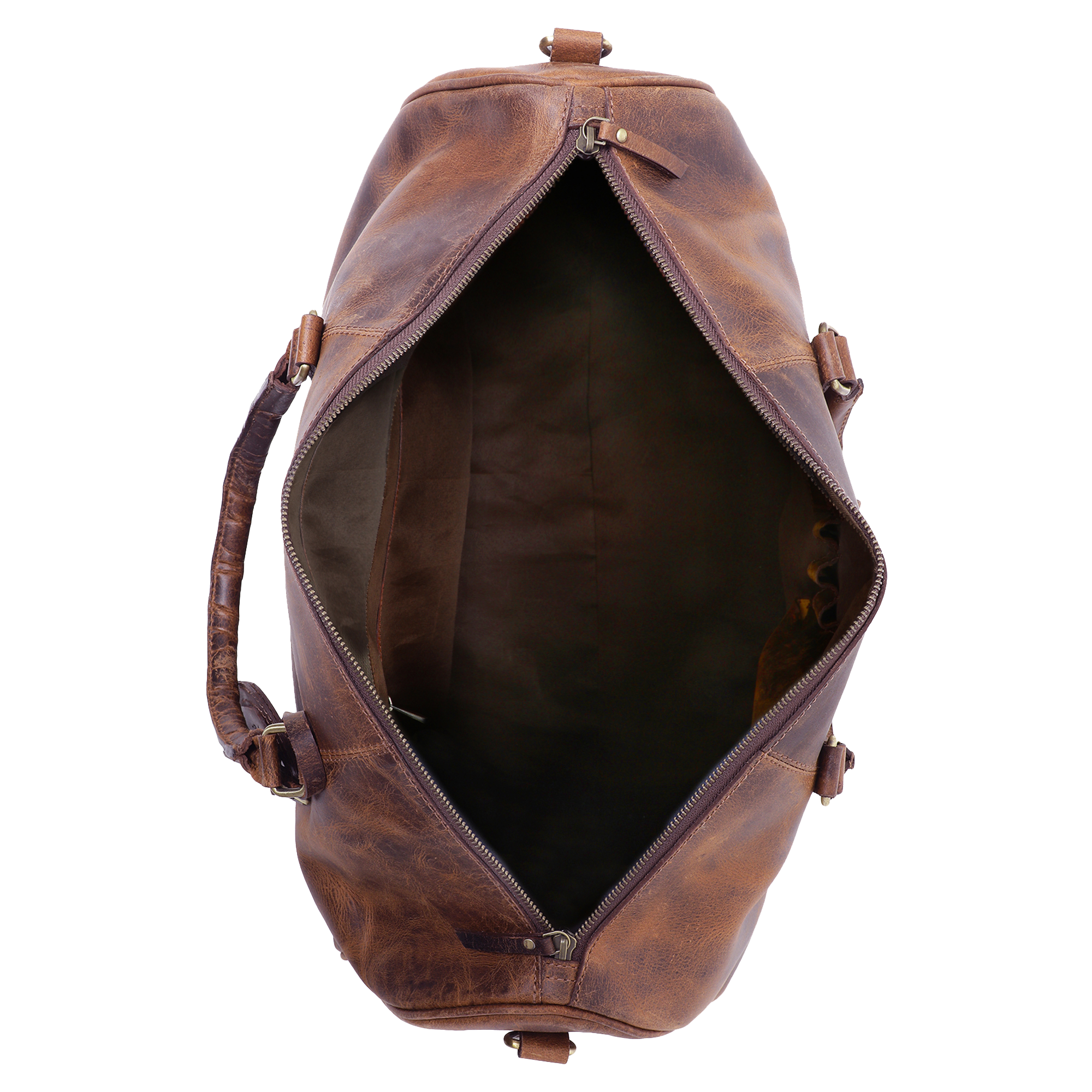 Portland Leather Travel Duffel Bag