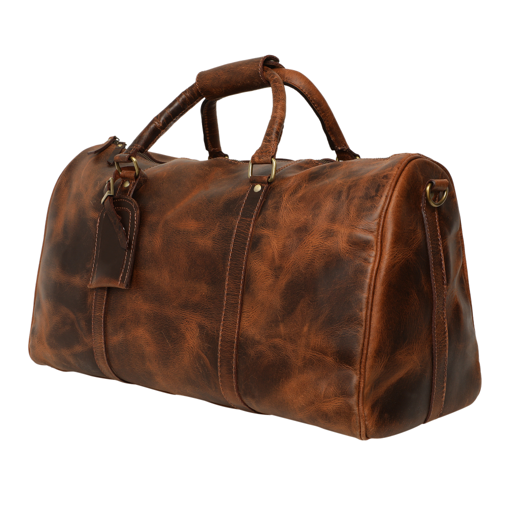 Portland Leather Travel Duffel Bag