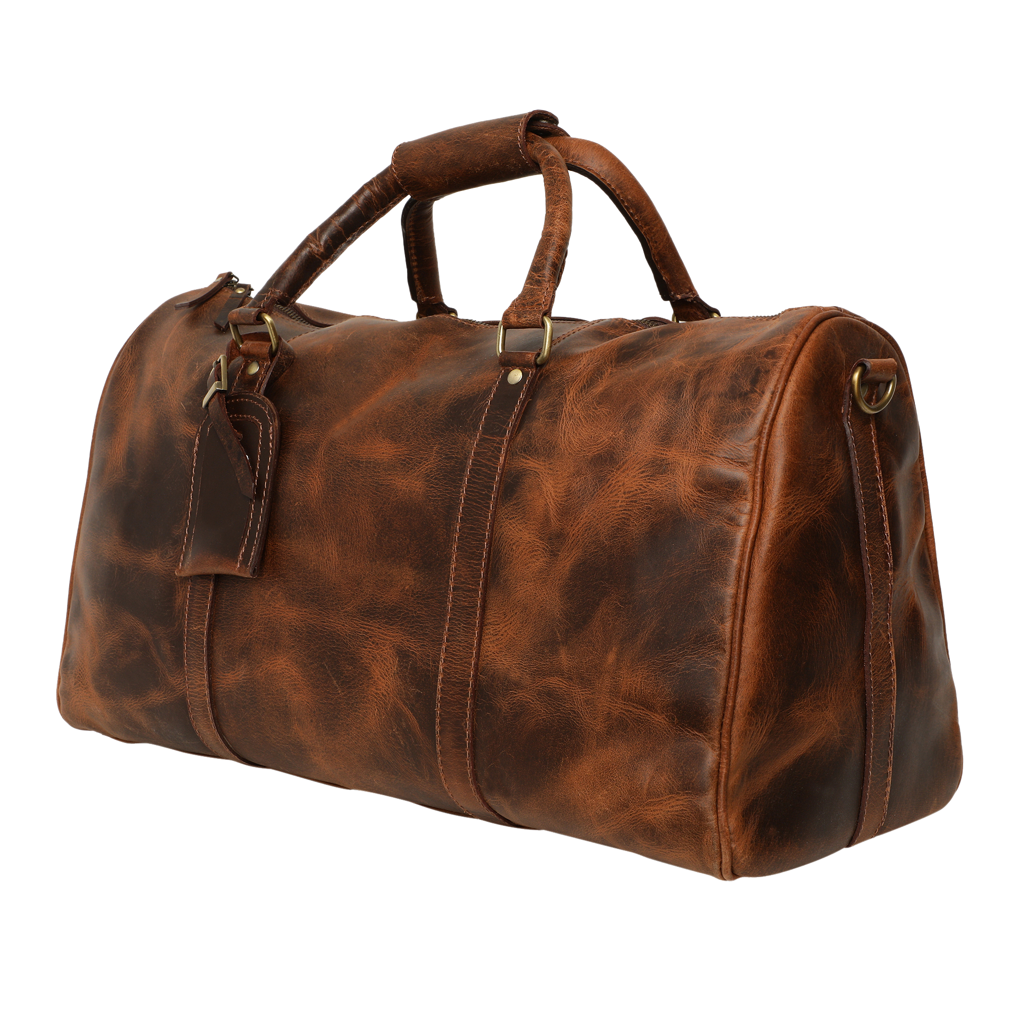 Portland Leather Travel Duffel Bag