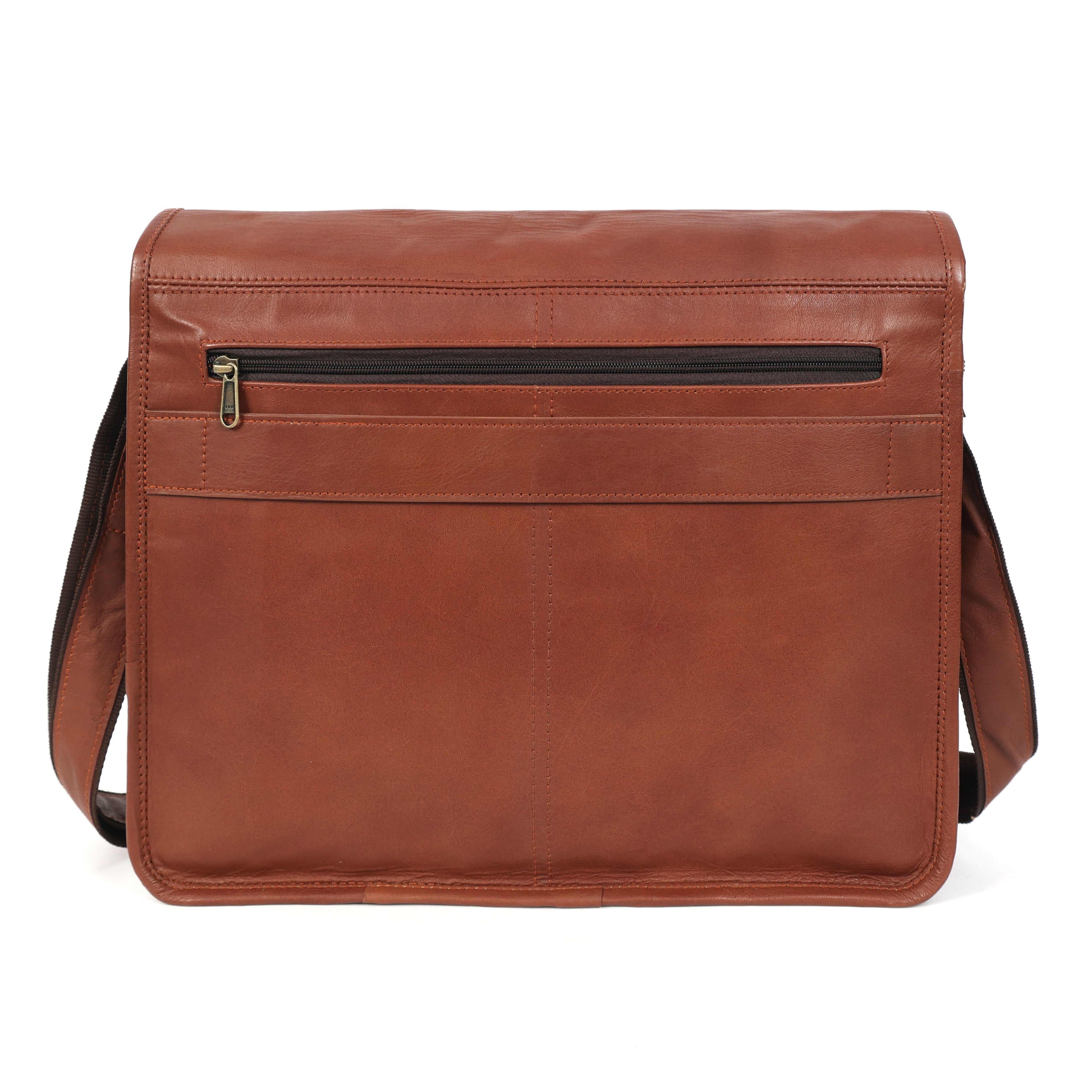 Yangtze Leather Messenger Bag