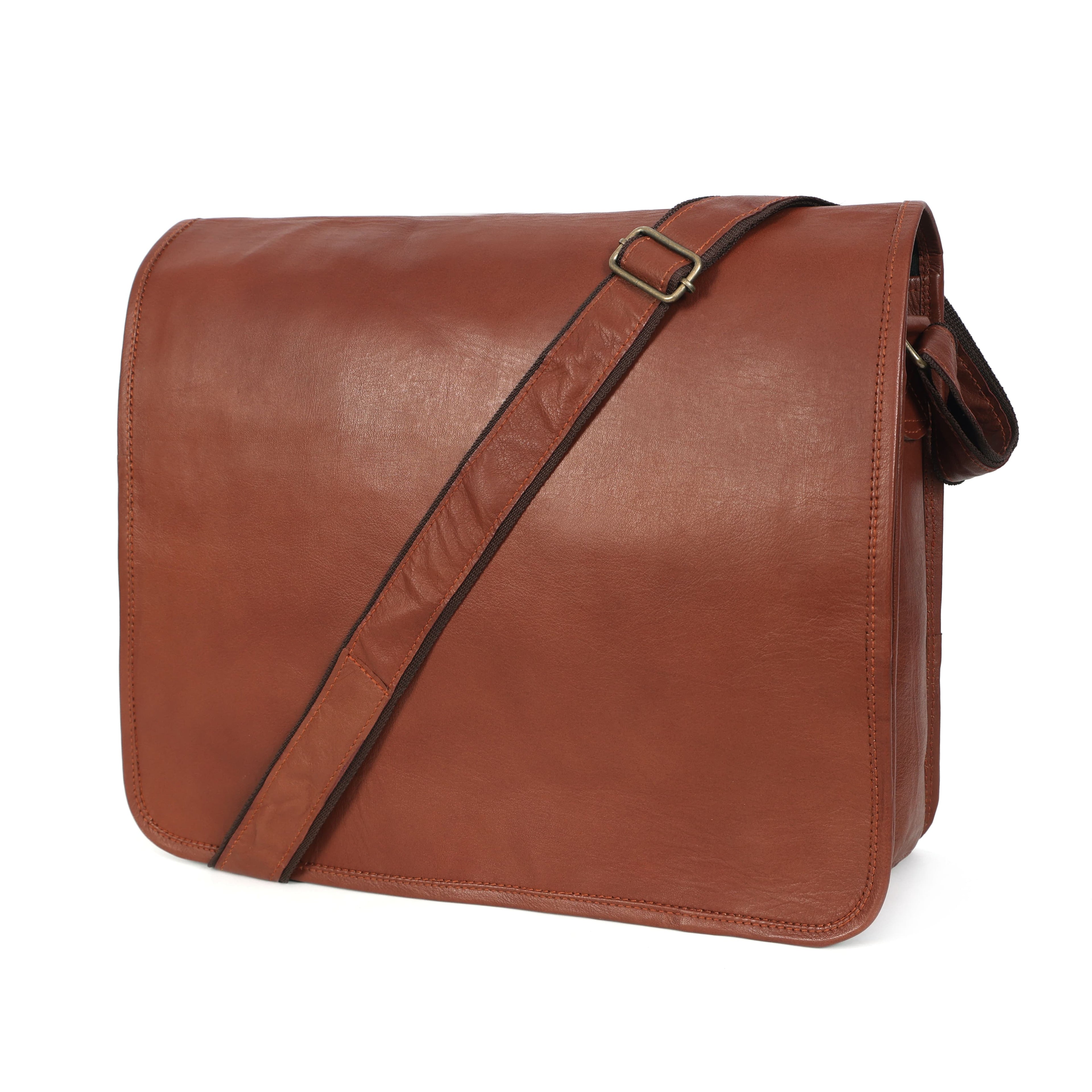 Yangtze Leather Messenger Bag