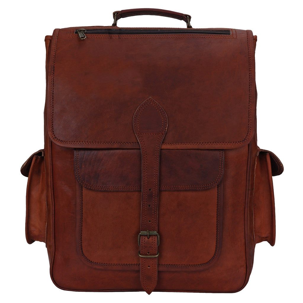 Handmade Leather Rucksack