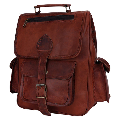 Handmade Leather Rucksack