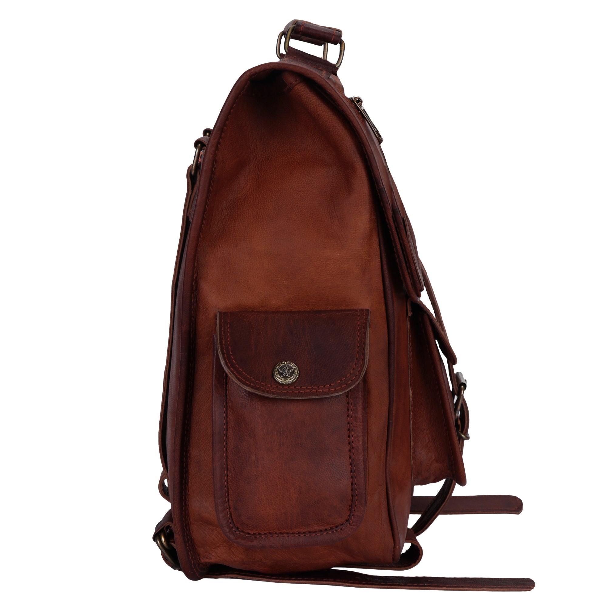 Handmade Leather Rucksack