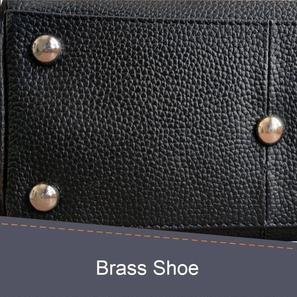 Midnight Leather Toiletry Bag (Black)